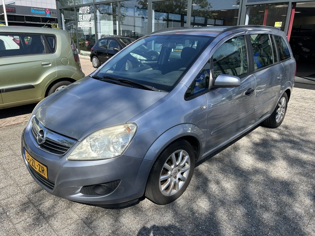Opel Zafira 1.8 Temptation 7 Pers Achteruit rij Cam AUTOMAAT, Auto's, Opel, Automaat, Gebruikt, 4 cilinders, Zafira