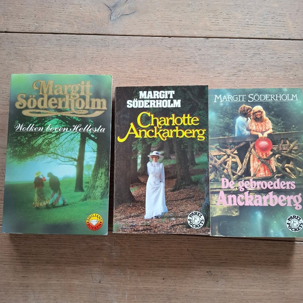 3 x margit soderholm o.a. Charlotte anckarberg, Ophalen of Verzenden, Gelezen