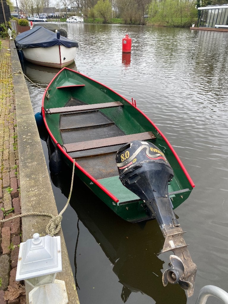 Stalen Giethoornse punter, Ophalen, Gebruikt, Staal, Punter