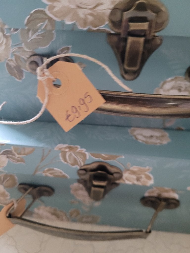 Nieuwe opberg koffertjes vanaf 6,95, Heikant 21 Kaatsheuvel, Blauw, Belle Vieille Brocante, Nieuw