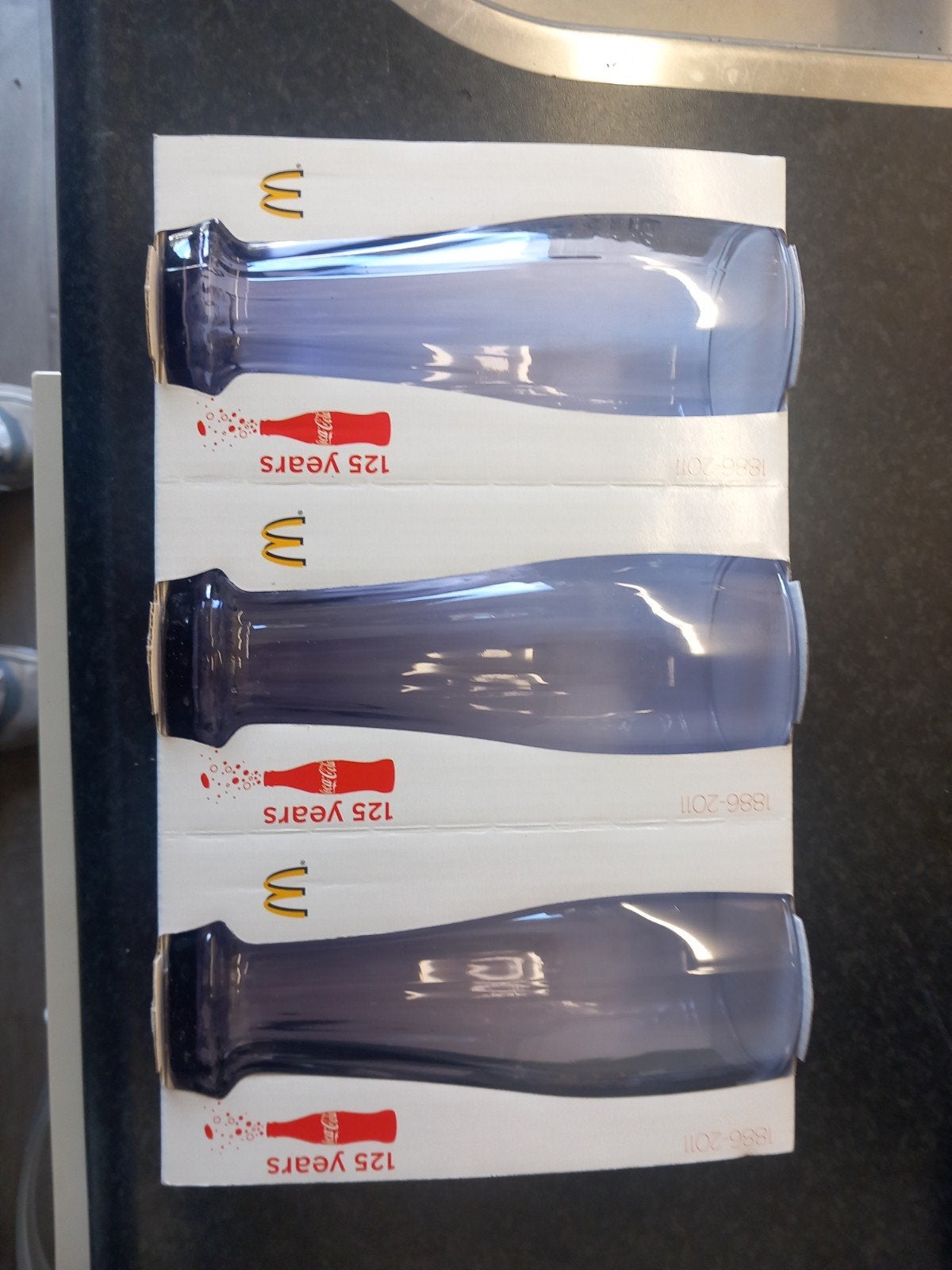 McDonald's Coca-Cola Glazen - 125 Jaar Editie (6 stuks), Ophalen, Nieuw