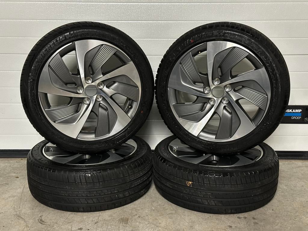 Originele 5x108 Citroen C4 Grand Picasso Velgen & Banden set, 18 inch, Gebruikt, Banden en Velgen, Ophalen of Verzenden
