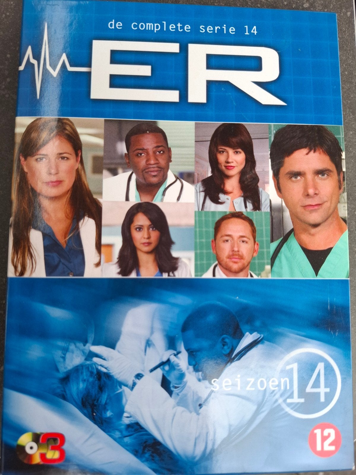 ER seizoen 14, Cd's en Dvd's, Dvd's | Tv en Series, Vanaf 12 jaar, Ophalen of Verzenden, Zo goed als nieuw, Komedie