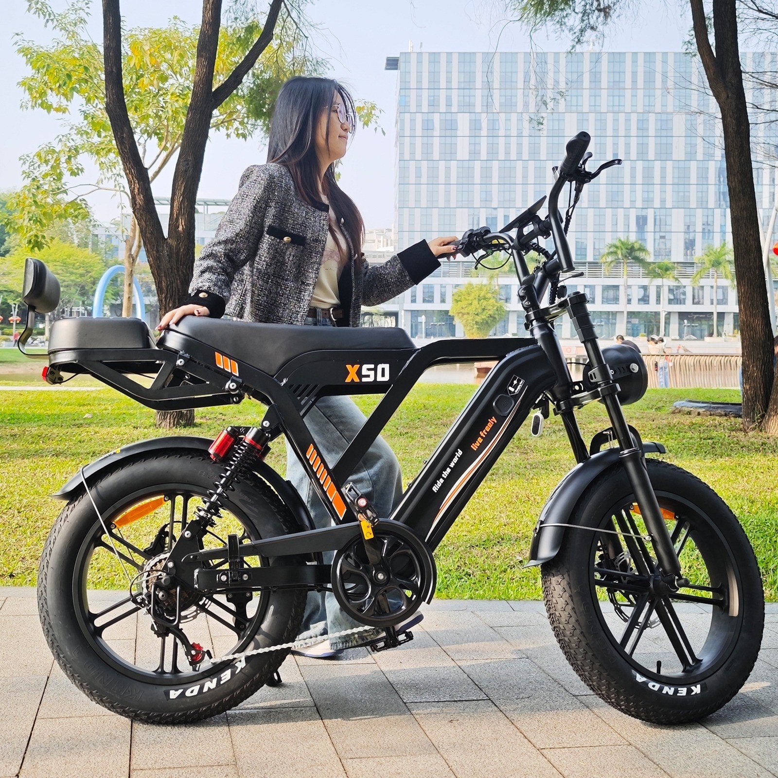 Fatbike x70 Pro Lage Instap Family Ebike, 59 cm of meer, Nieuw, Overige merken