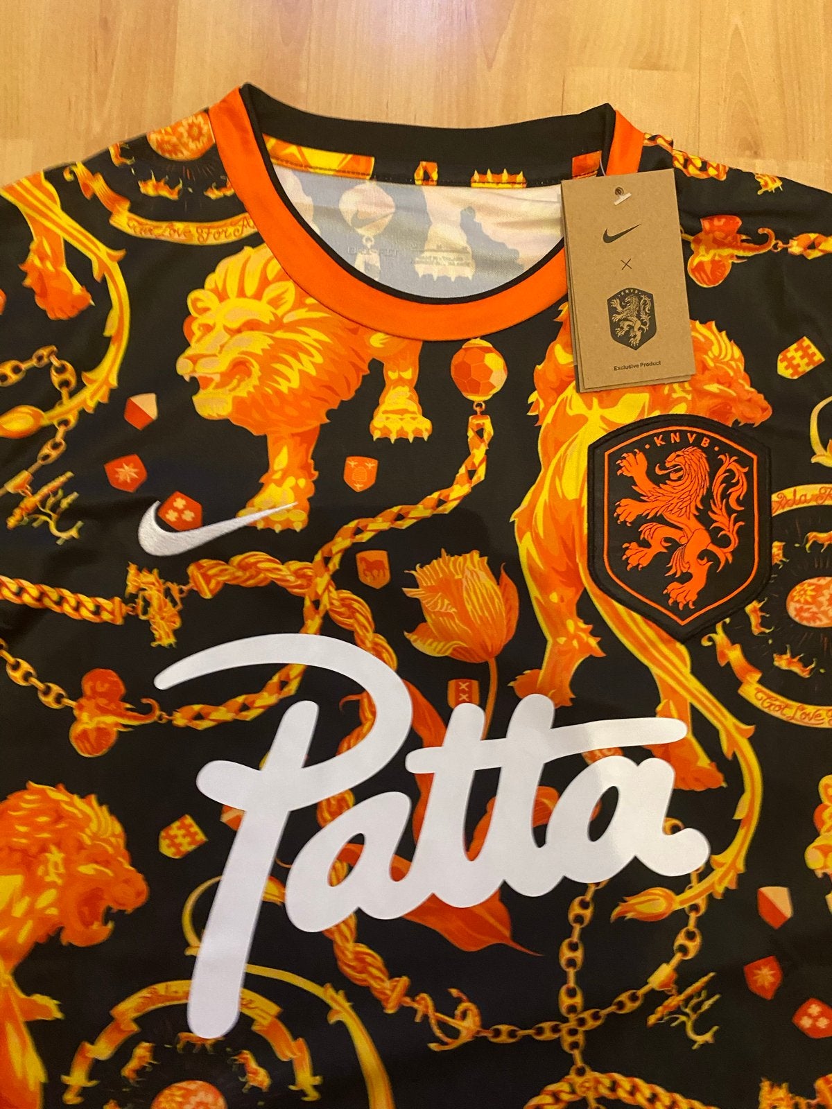Patta x Nike x KNVB Leeuwen van Oranje Voetbalshirt, Zwart, Nieuw, Voetbal, Verzenden