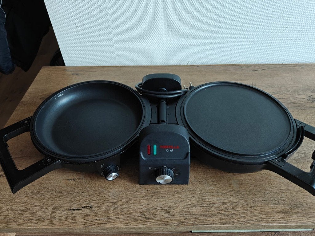 Princess Elektrische Tortilla maker | Goede staat, Overige typen, Nieuw, Ophalen of Verzenden, Zwart