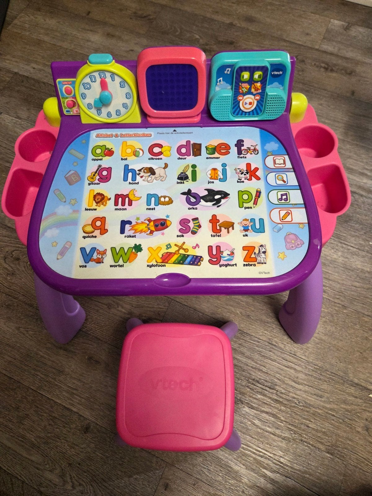 V-tech speeltafel, Ophalen of Verzenden, Gebruikt