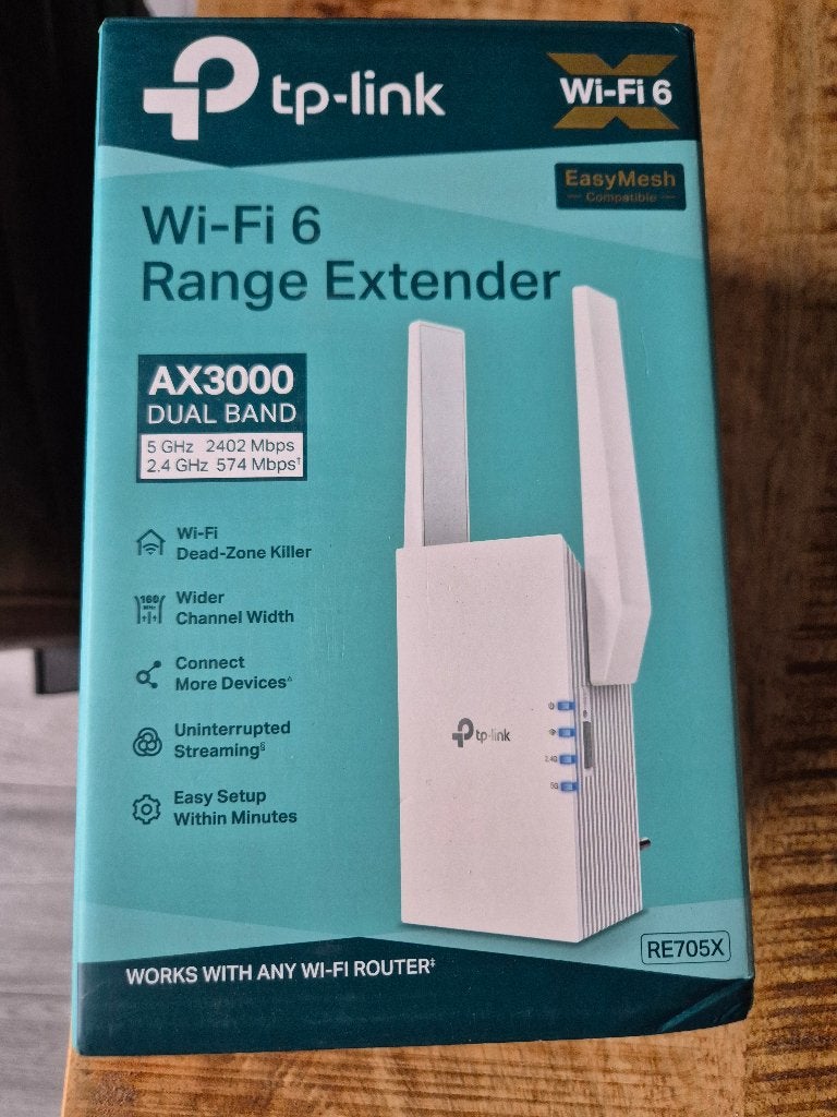TP-Link wifi extender RE705X