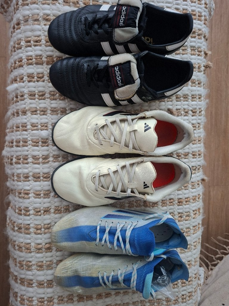 3x Adidas voetbalschoenen copa speedflow, Maat M, Ophalen of Verzenden, Gebruikt, Schoenen