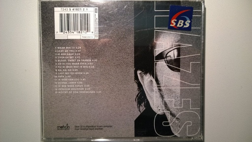 André Hazes - Strijdlustig, Ophalen of Verzenden, Zo goed als nieuw, Levenslied of Smartlap