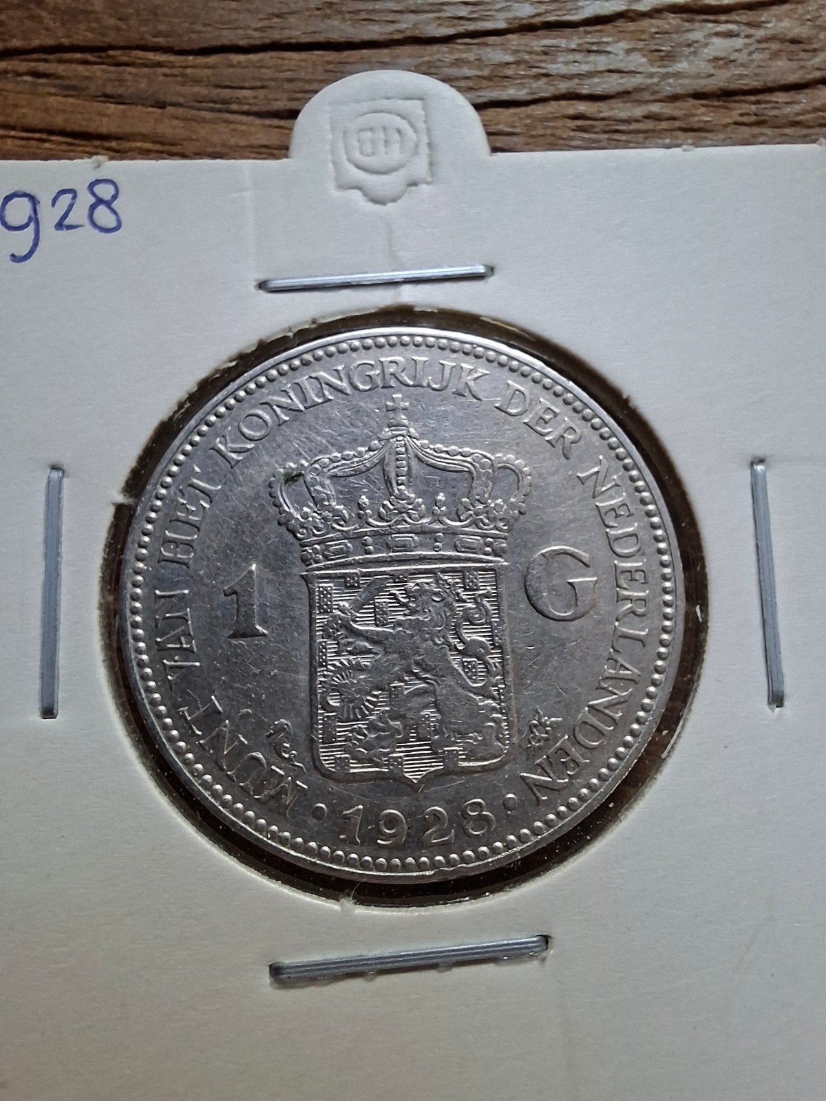 1 gulden 1928, 1 gulden, Zilver, Ophalen of Verzenden, Koningin Wilhelmina