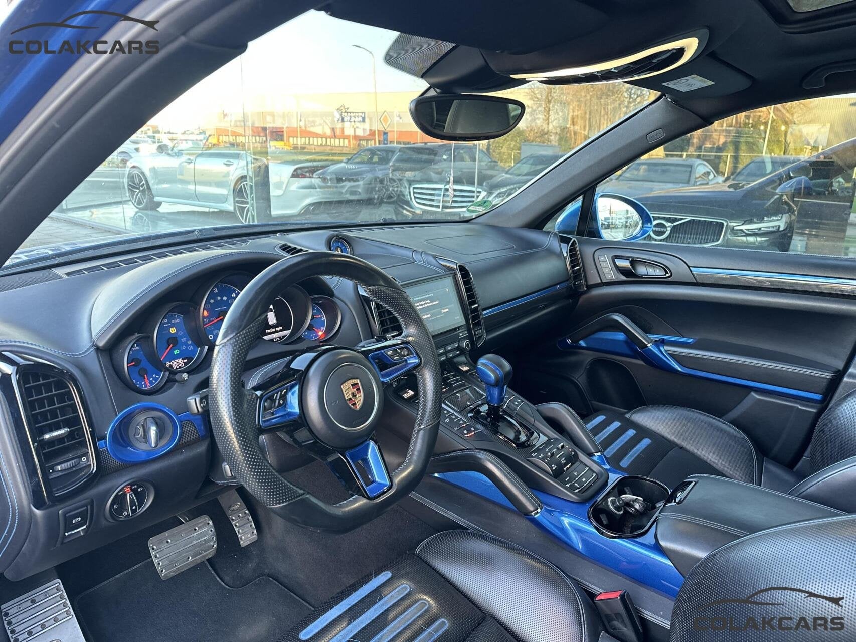 Porsche Cayenne 4.2 D S TechArt Turbo /Pano/22 Inch Garantie, Auto's, Cayenne, Gebruikt, 8 cilinders, Leder