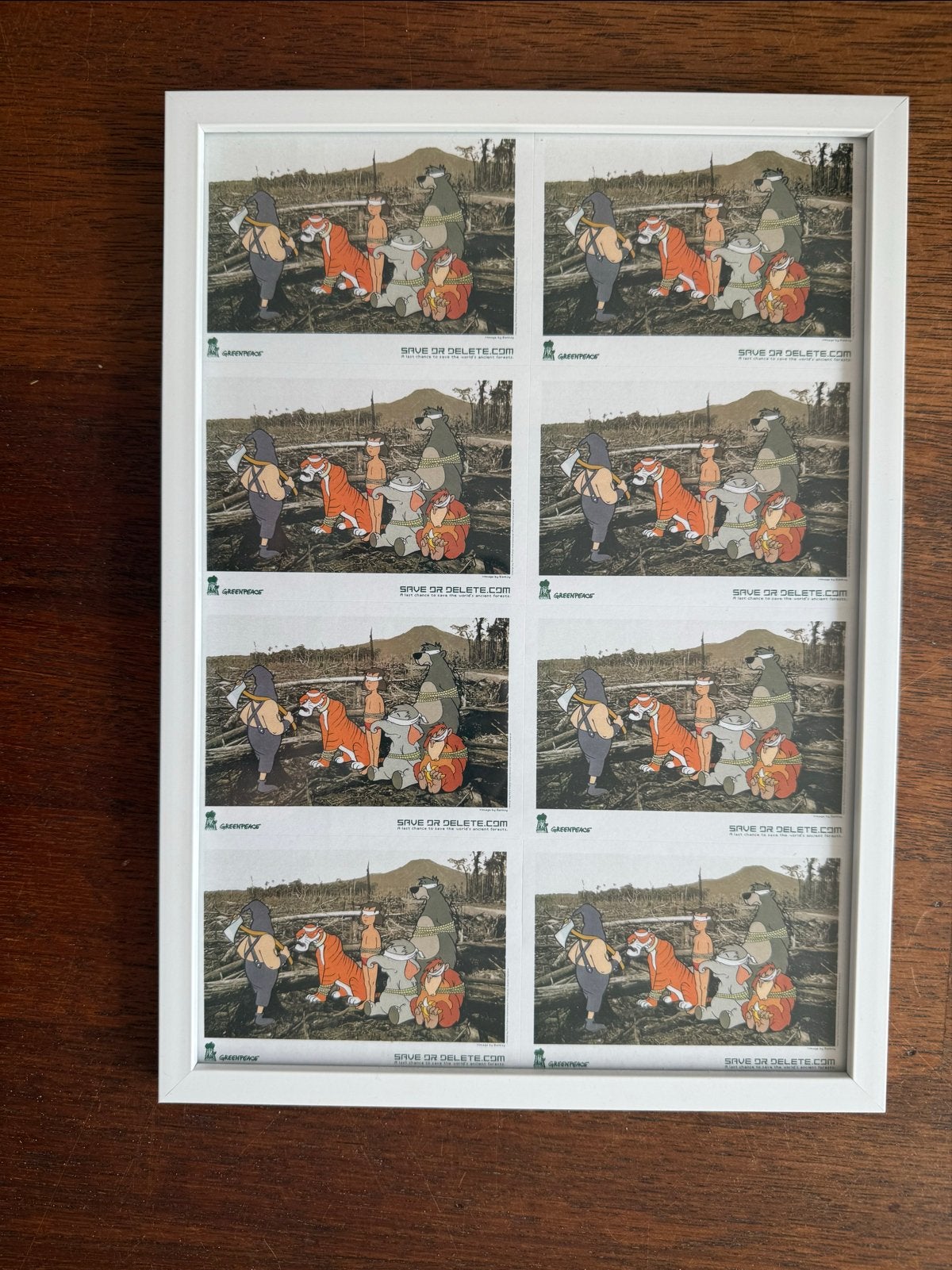Banksy - Save or Delete, Verzamelen, Ophalen of Verzenden, Zo goed als nieuw, Overige typen