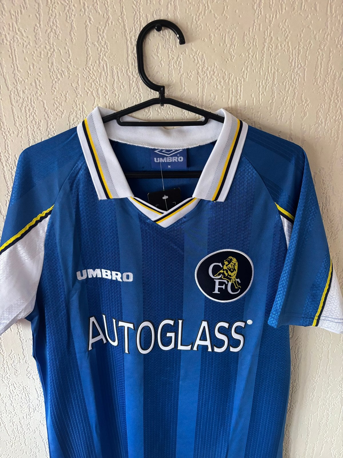 Chelsea Thuisshirt Zola #25 Umbro Autoglass, Ophalen of Verzenden, Zo goed als nieuw