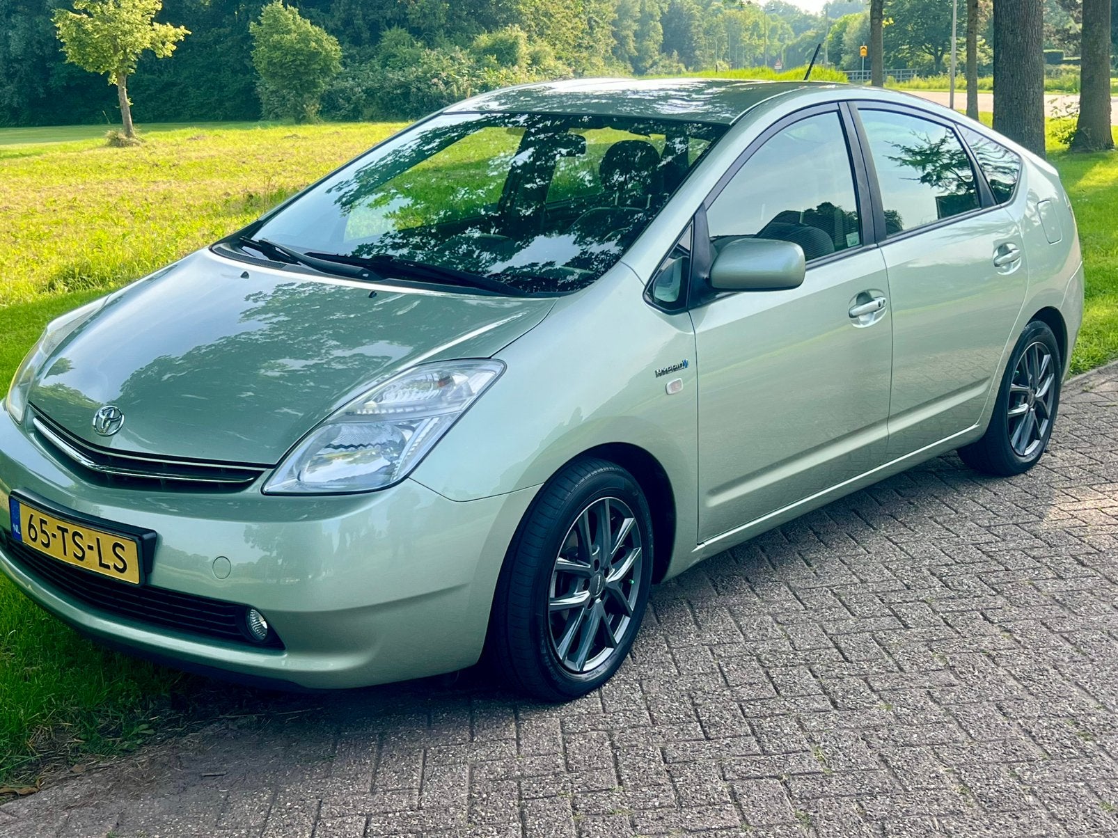 Toyota Prius 1.5 HSD 2007 Groen, Auto's, 1497 cc, 4 cilinders, 23 km/l, Origineel Nederlands