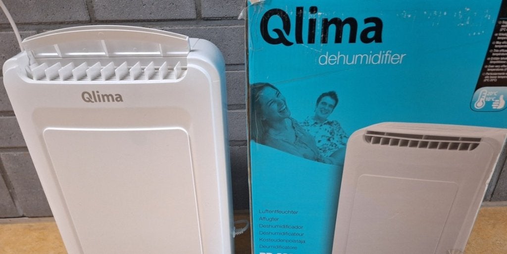 Qlima luchtontvochtiger met timer - TYPE ADSORPTIE, Ophalen of Verzenden, Zo goed als nieuw, Luchtontvochter