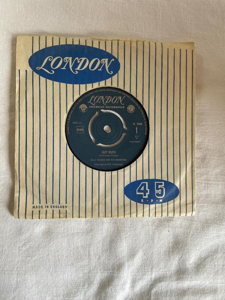 billy vaughn - lazy river, Cd's en Dvd's, Vinyl Singles, 7 inch, Single, Ophalen of Verzenden, Zo goed als nieuw