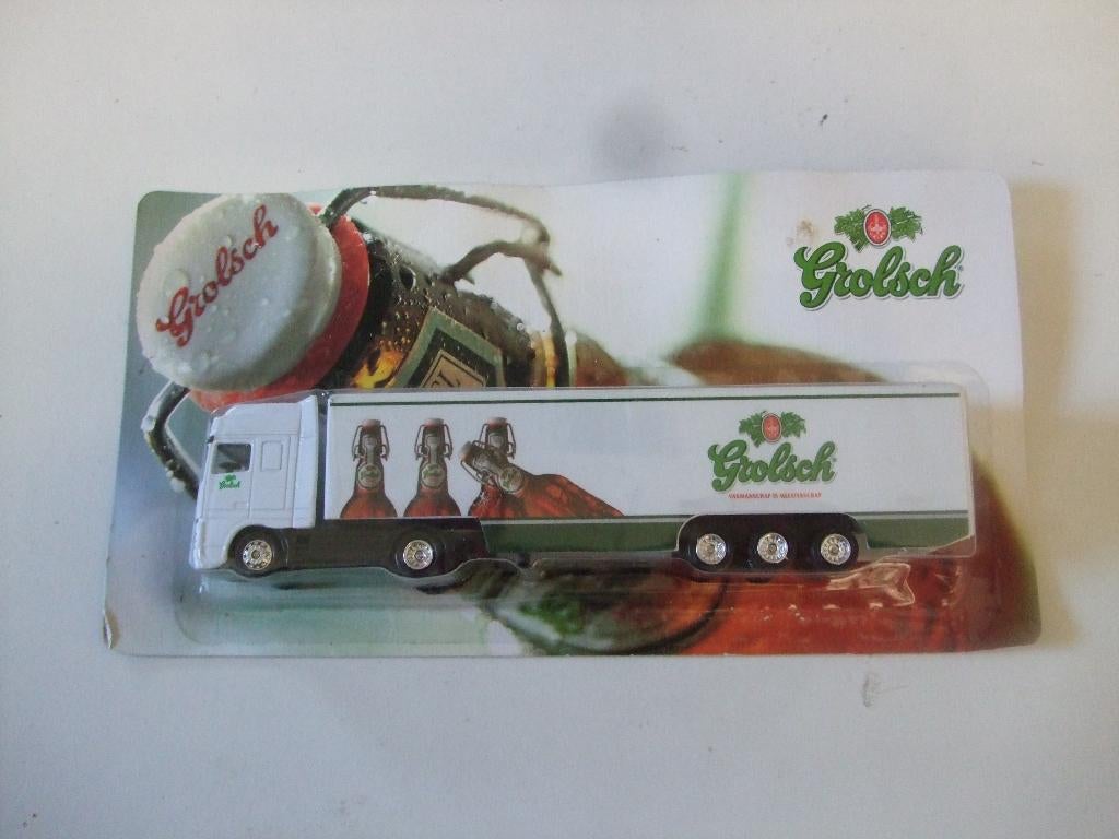 Grolsch vrachtwagen (nr.15) mini, Verzamelen, Biermerken, Ophalen of Verzenden, Nieuw, Overige typen, Grolsch