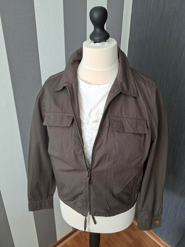 McGregor Lichtgewicht Jasje Maat 44, Kleding | Dames, Jassen | Zomer, Gedragen, Maat 42/44 (L), Bruin, Ophalen of Verzenden