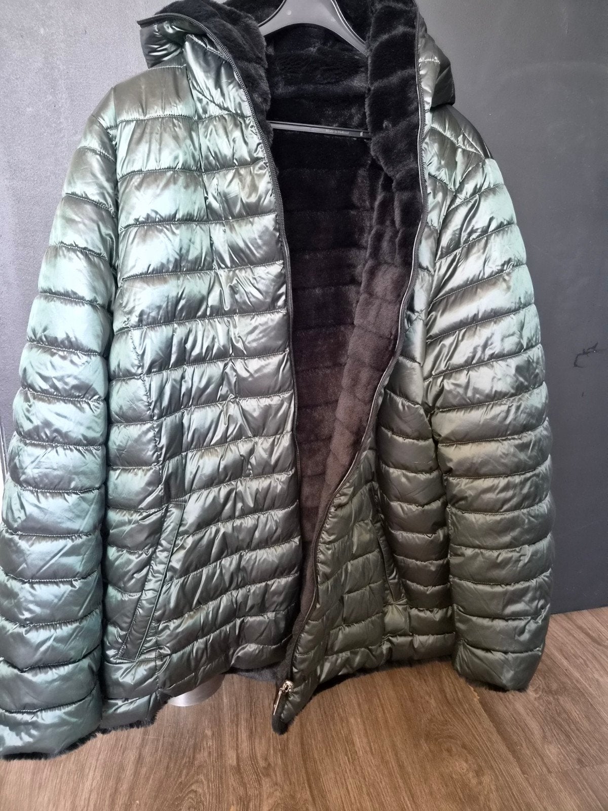 YESTA Winterjas - Deep Teal/Black - Maat xxl, Maat 42/44 (L), Ophalen of Verzenden, Groen, Nieuw