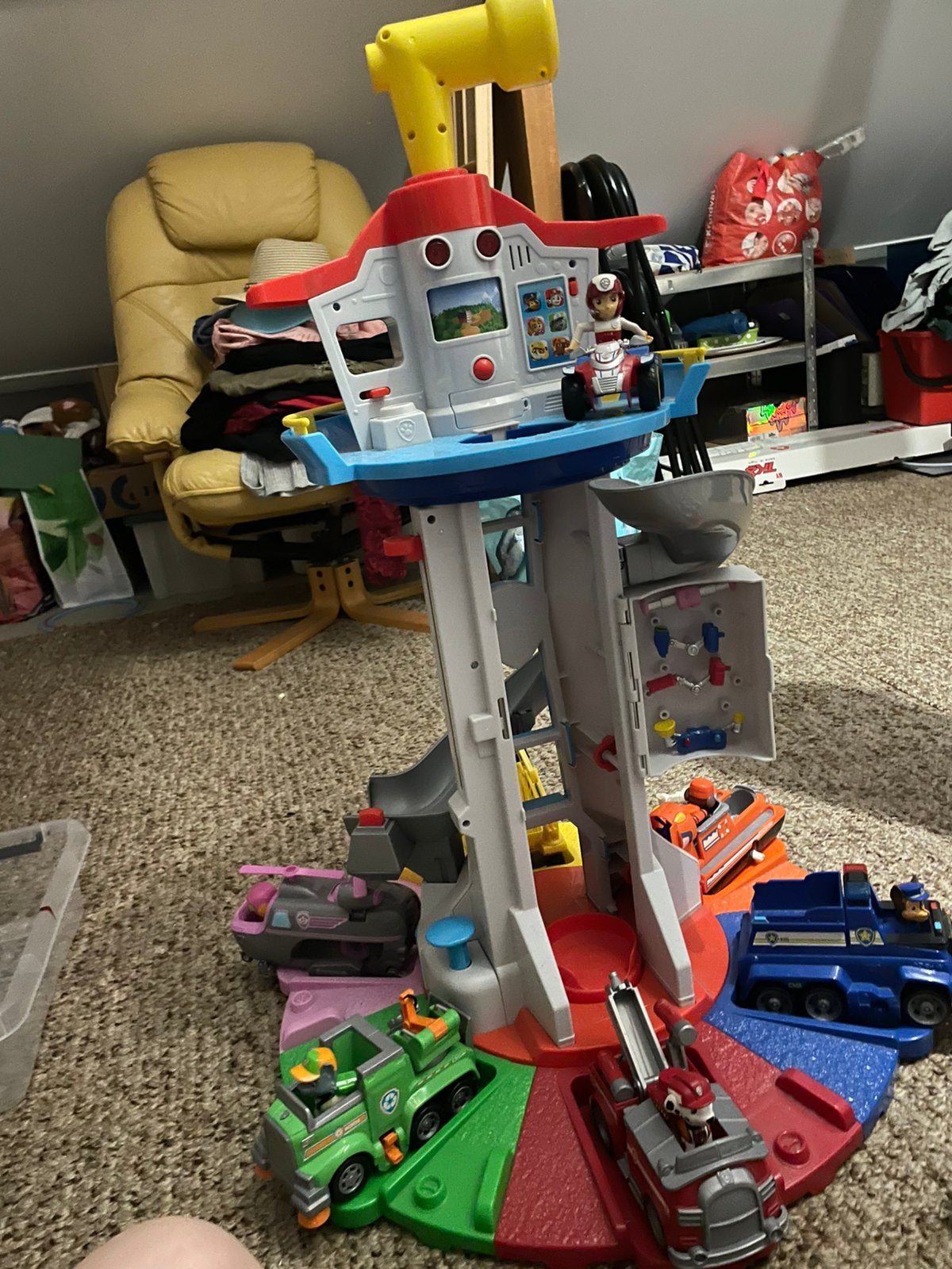 Paw patrol, Kinderen en Baby's, Speelgoed | Actiefiguren, Ophalen, Zo goed als nieuw