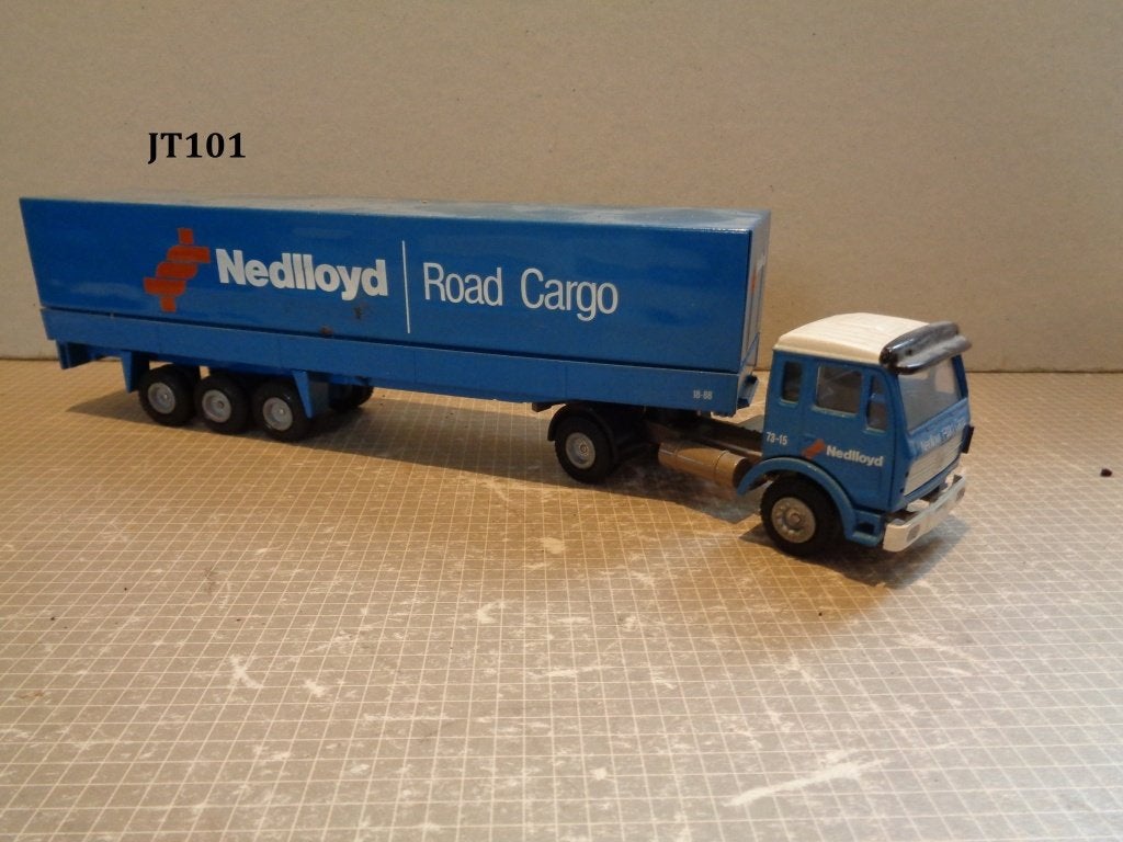 nzg/tekno mb damco, Ophalen of Verzenden, Zo goed als nieuw, Bus of Vrachtwagen, Tekno
