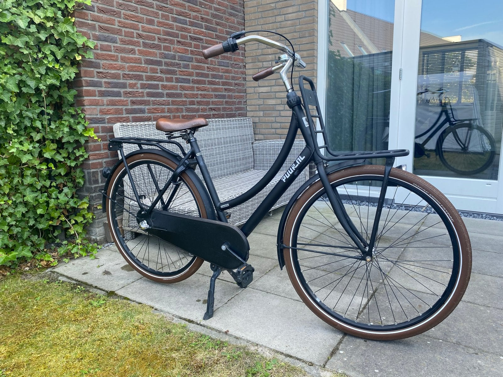 Gazelle Puur Transportfiets Dames - 3 versnellingen, Terugtraprem, Gebruikt, Versnellingen, 50 tot 53 cm