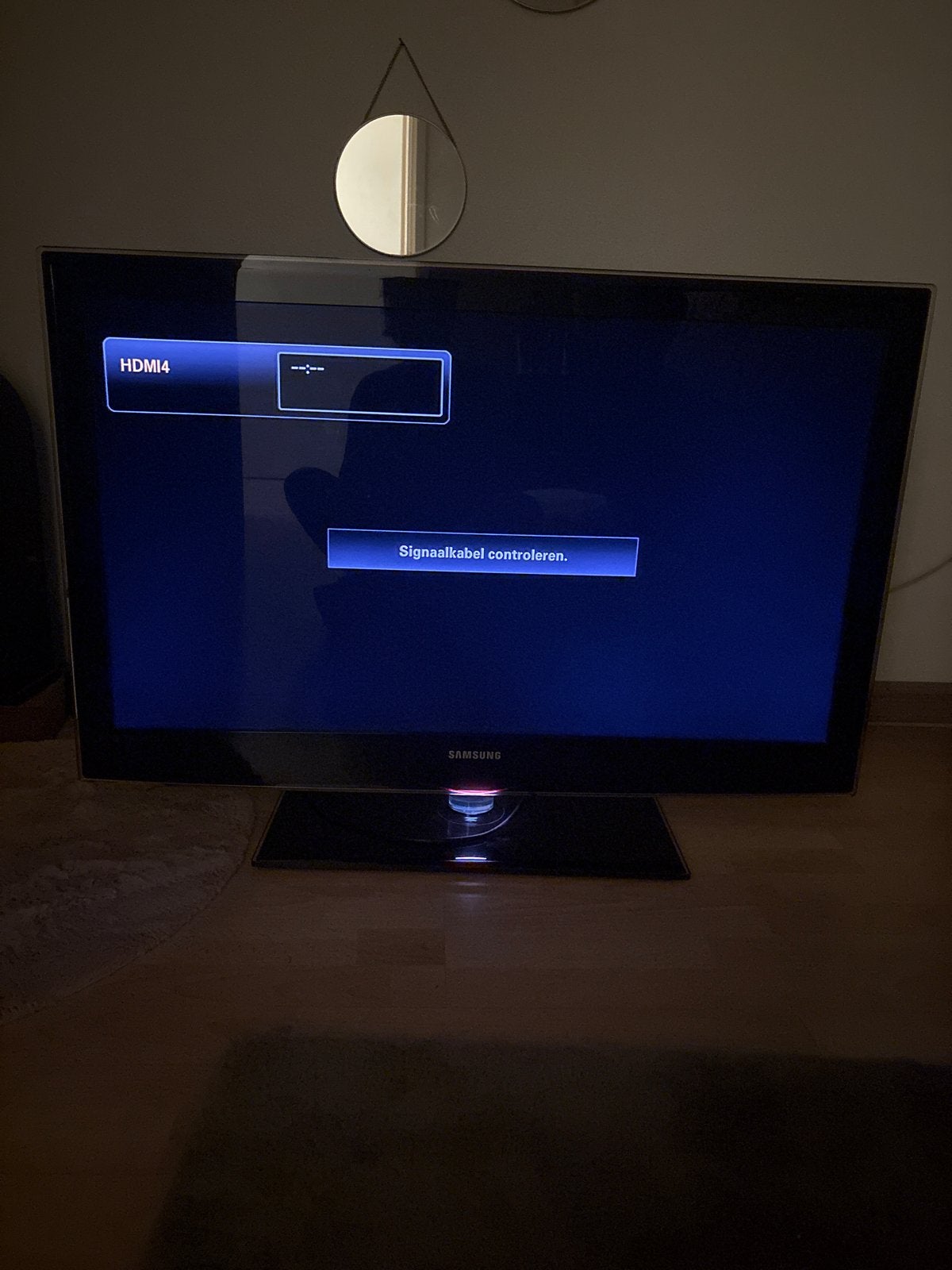 Samsung LCD TV met afstandsbediening, Audio, Tv en Foto, Televisies, Ophalen, Gebruikt, 50 Hz, 80 tot 100 cm