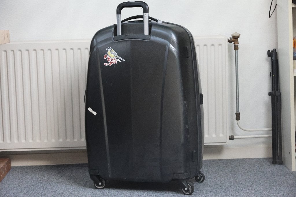 Reiskoffer Samsonite, Sieraden, Tassen en Uiterlijk, Koffers, Ophalen, Hard kunststof, Zo goed als nieuw, 70 cm of meer