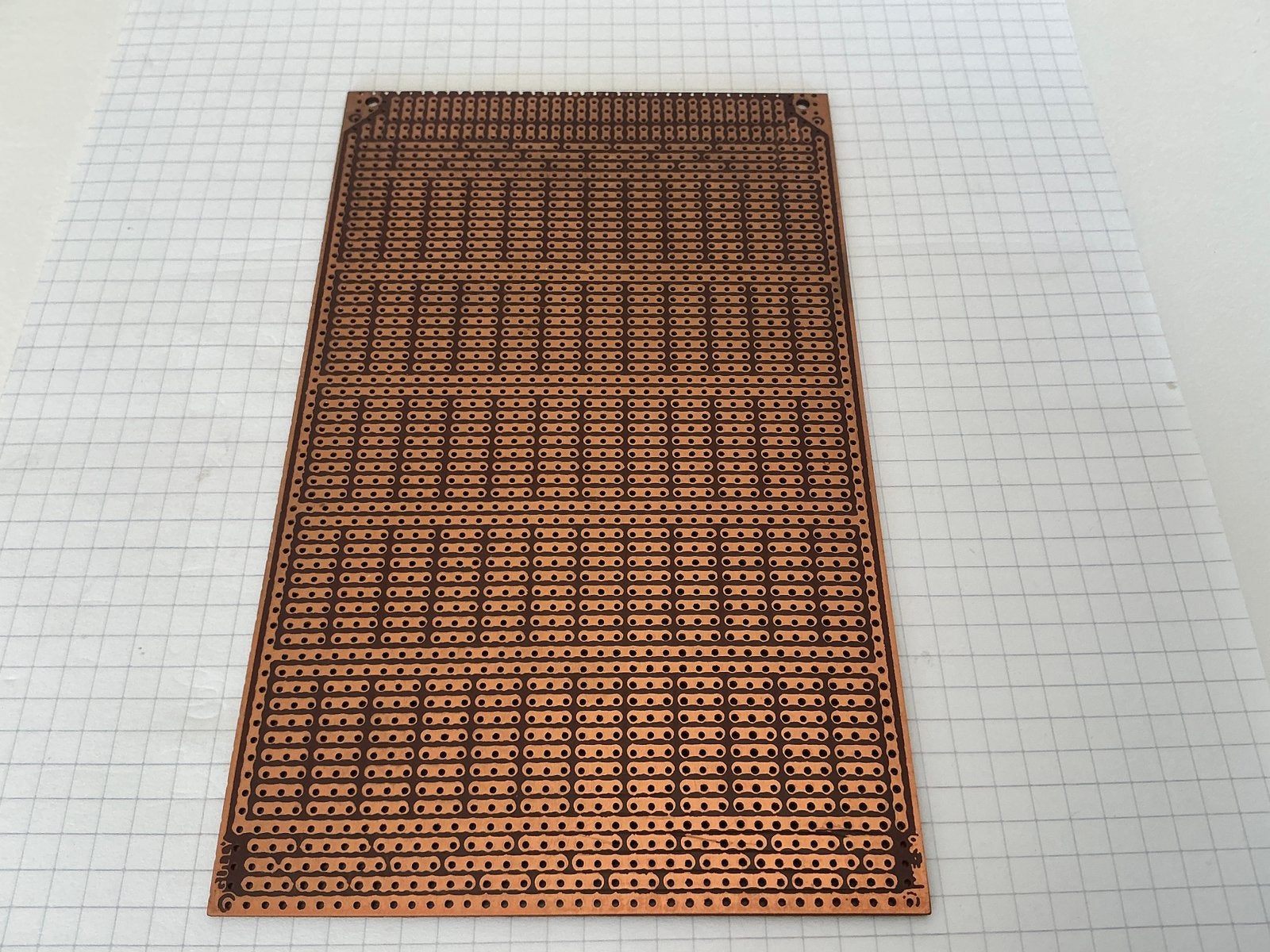 Experimenteerprint 160mmx100mm pertinax, Ophalen of Verzenden, Zo goed als nieuw, NA, NA