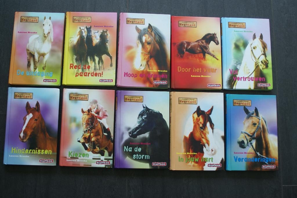 Paardenranch. 11x HEARTLAND (verschillende) Lauren Brooks HC, Ophalen of Verzenden, Zo goed als nieuw, Lauren Brooke