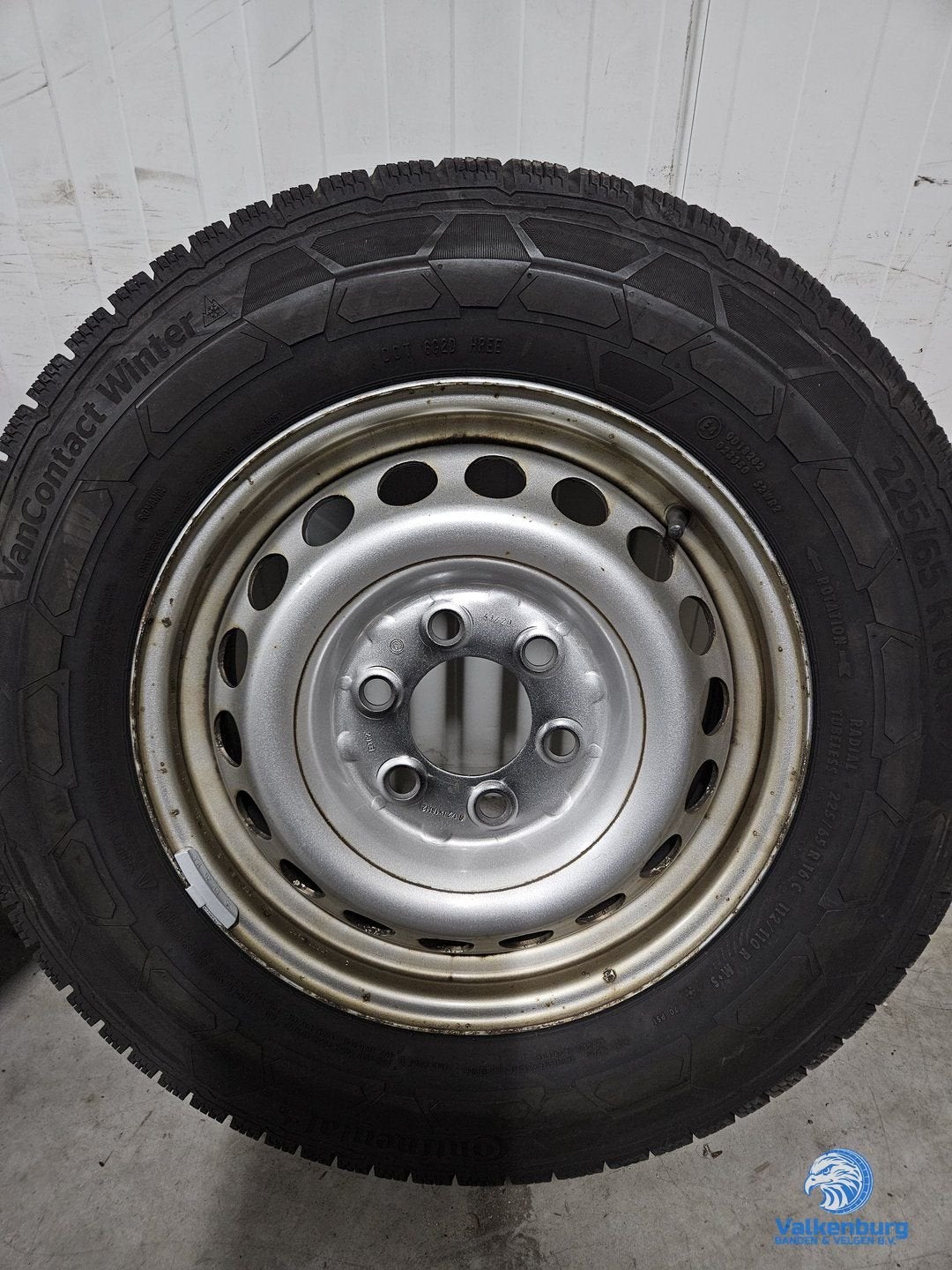 7-8mm! Mercedes Sprinter B907 B910 B906 16 inch stalen velge, -, Banden en Velgen, -, 225 mm