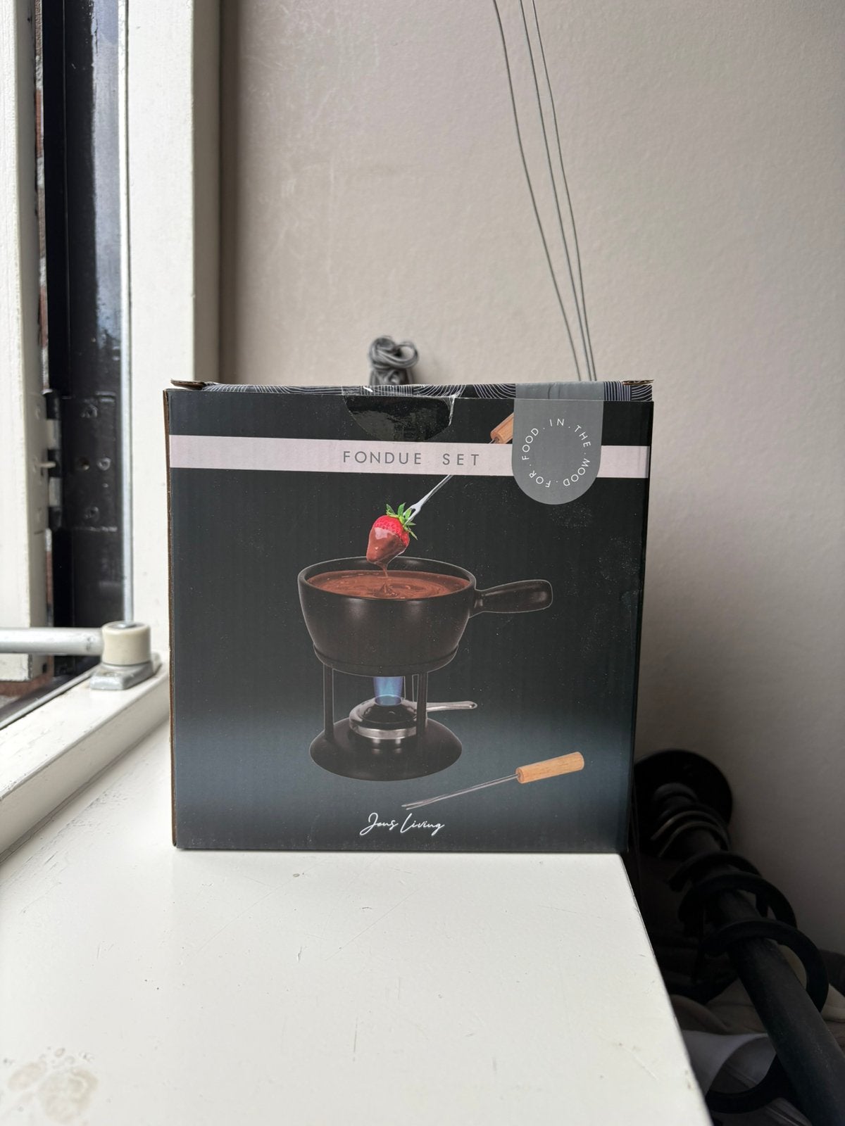 Kaas fondue set, Ophalen of Verzenden, Zo goed als nieuw, Overige merken