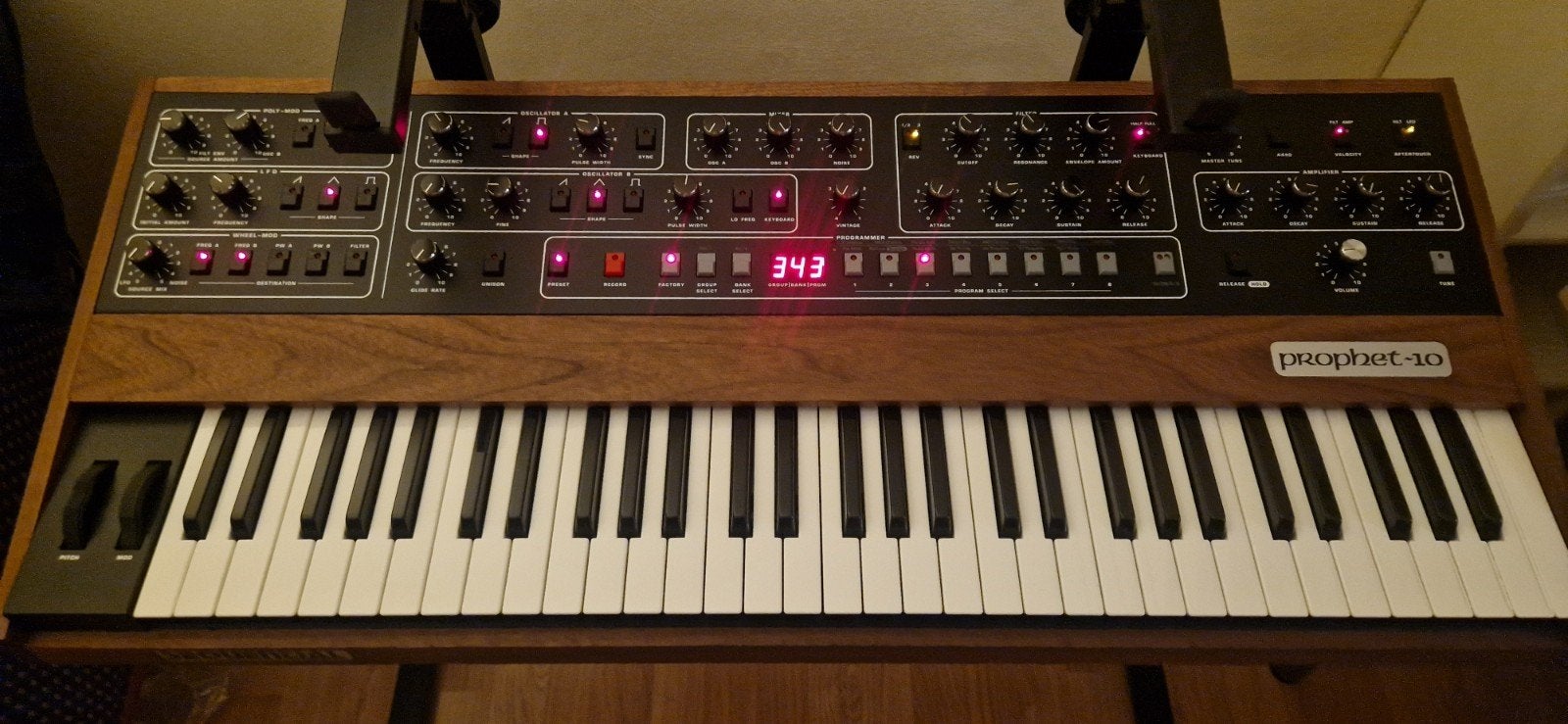 Sequential Prophet 10, Muziek en Instrumenten, Synthesizers, Zo goed als nieuw, Overige aantallen, Overige merken, Ophalen