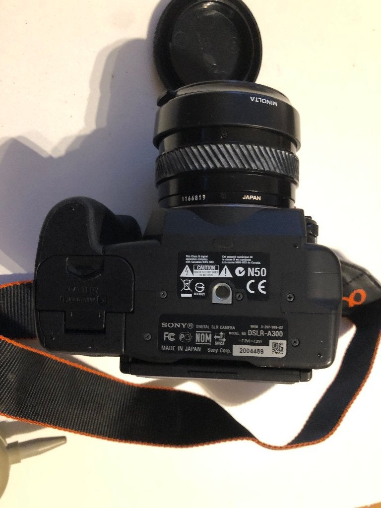 sony fototoestel met toebehoren, Verzenden, Zo goed als nieuw, Sony, 8 keer of meer