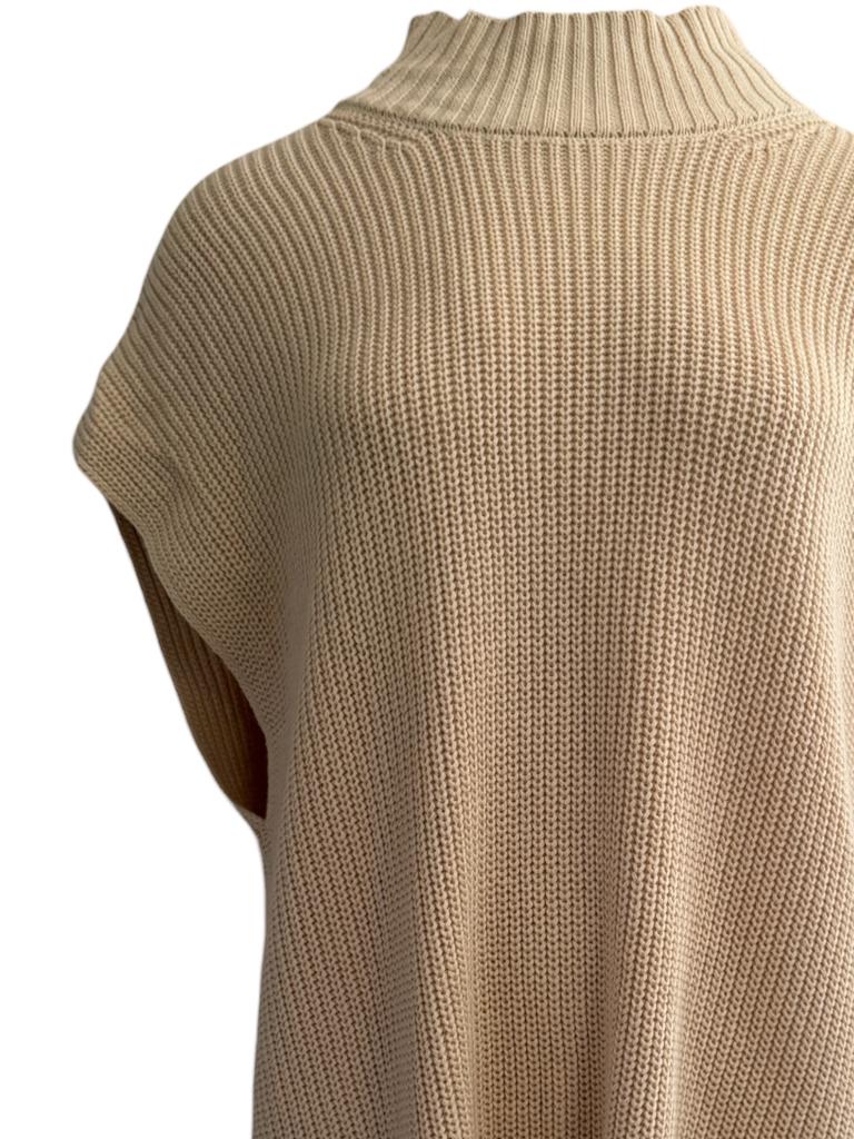 Part Two jurk S, Beige, Ophalen of Verzenden, Zo goed als nieuw, Onder de knie