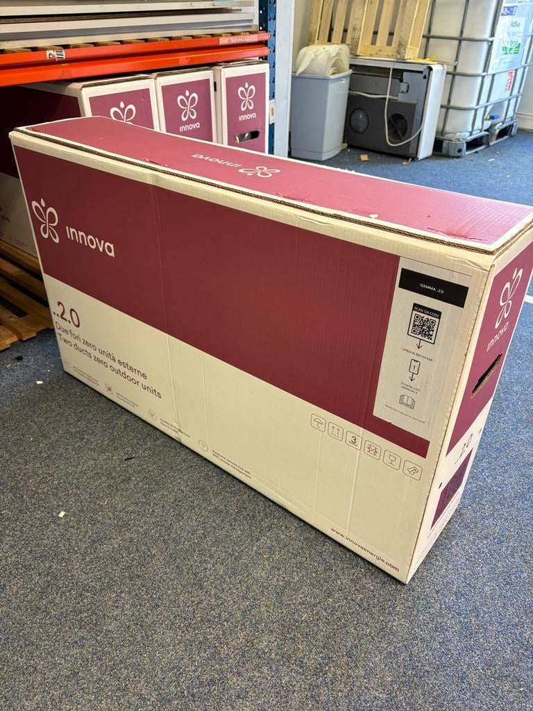 Innova monoblock airco 2.0 12 hp elec nieuw, Doe-het-zelf en Verbouw, Ophalen, Minder dan 30 cm, Radiator, Nieuw