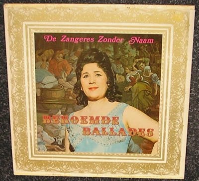 Zangeres zonder Naam – Beroemde Ballades 1977 LP2074, Cd's en Dvd's, Vinyl | Nederlandstalig, Gebruikt, Ophalen of Verzenden, Levenslied of Smartlap