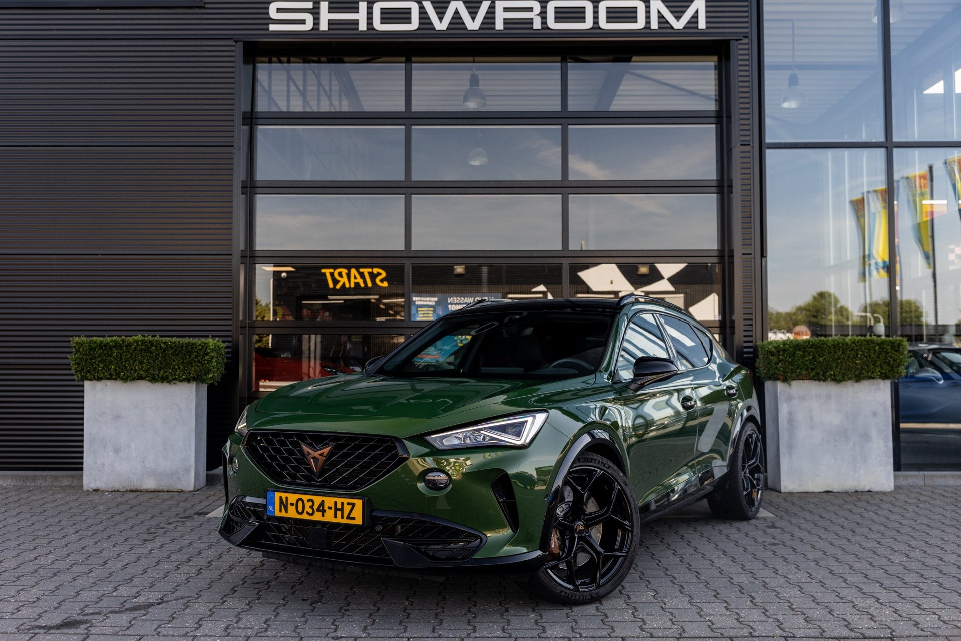 Cupra Formentor 2.0 TSI 4DRIVE, 310 PK, VZ5 Remmen, Green PP, Auto's, Cupra, Automaat, 4 cilinders, Leder en Stof, Zwart
