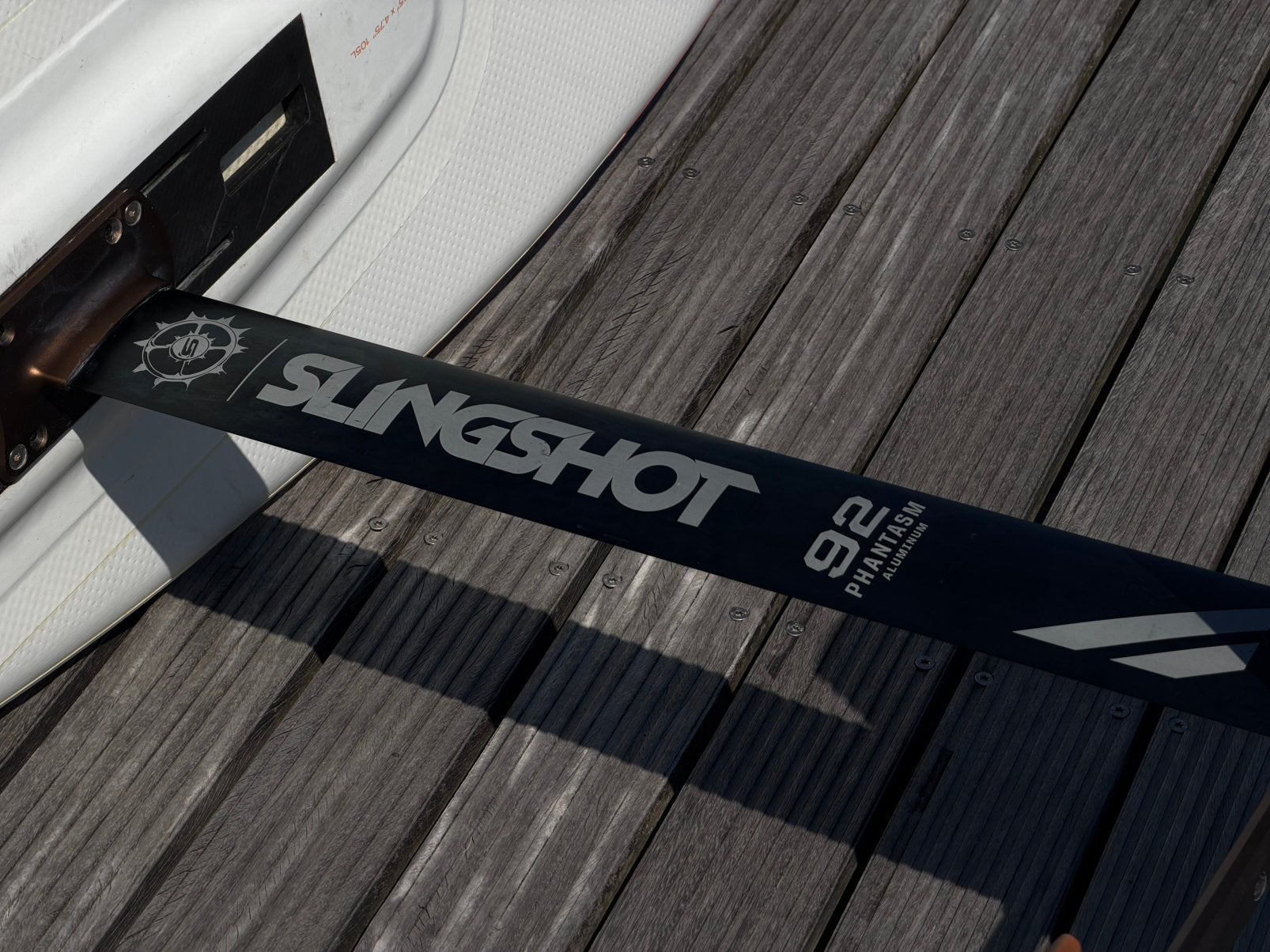 Slingshot phantasm hoverglide wingfoil mast 92cm alu. Als nw, Ophalen, Zo goed als nieuw, Wingsurf-onderdelen