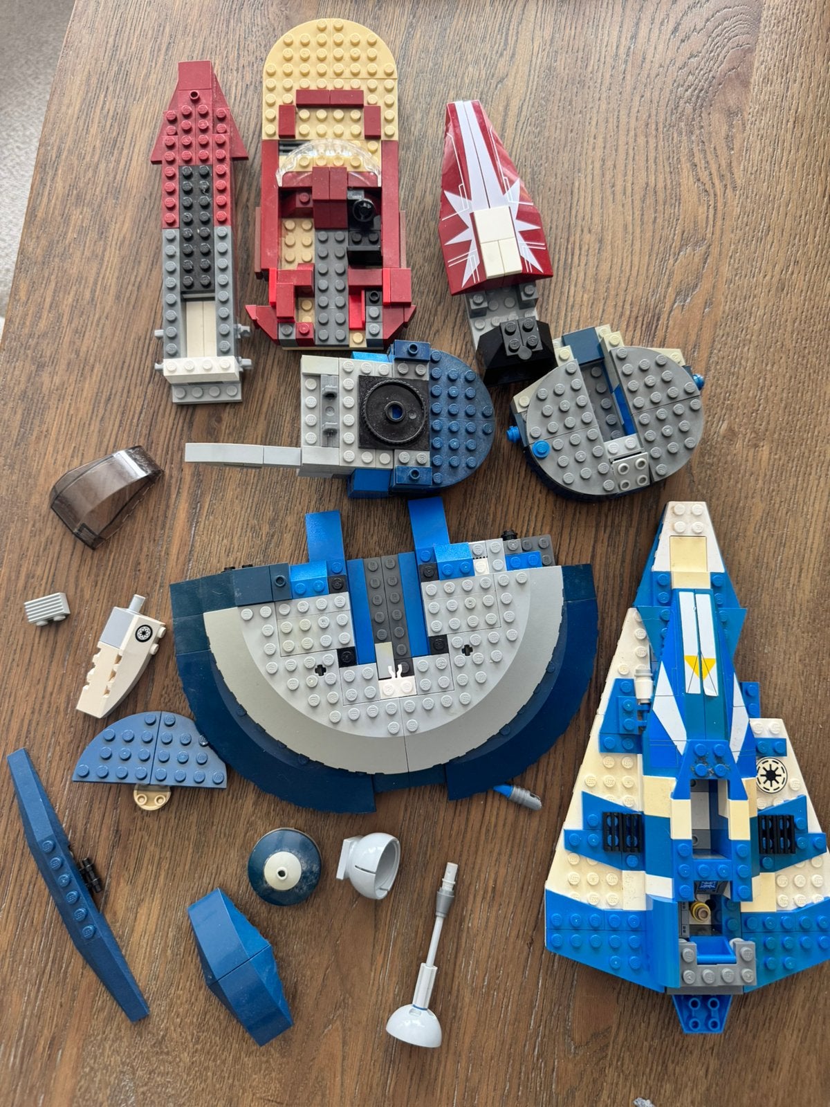 Restant lego star wars onderdelen, Gebruikt, Star Wars, Lego, Ophalen of Verzenden