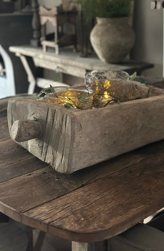 XL oud houten trog Hoffz, Ophalen of Verzenden, Nieuw