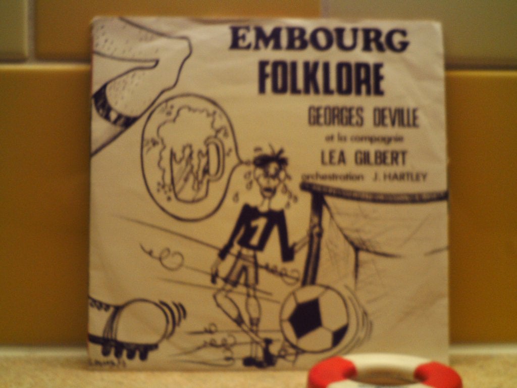 Embroug Folklore - Georges Deville & Lea Gilbert  23o, Cd's en Dvd's, Wereldmuziek, 7 inch, Ophalen of Verzenden, Zo goed als nieuw