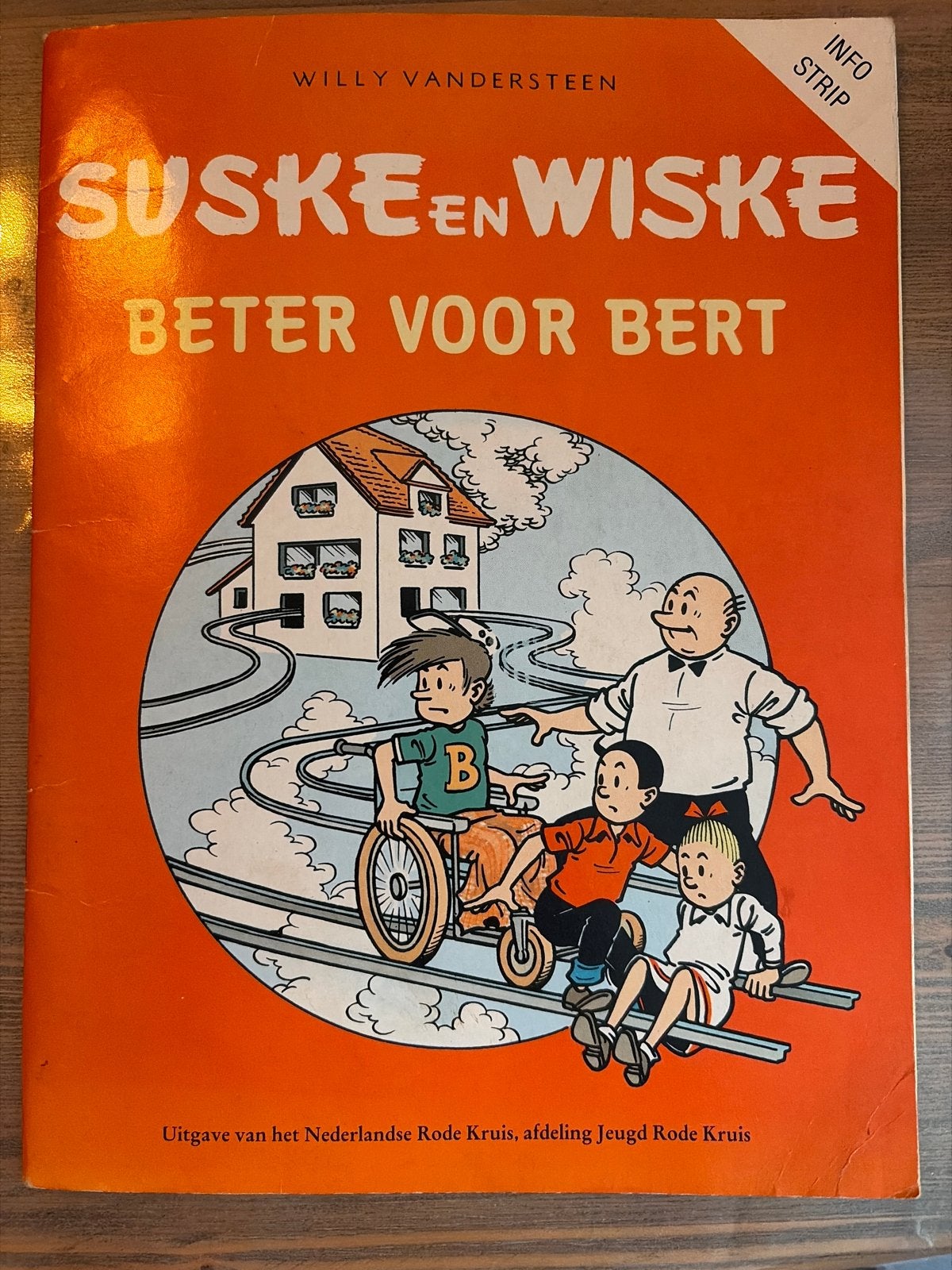Suske en Wiske - Beter voor Bert (Rode Kruis uitgave), Eén stripboek, Ophalen, Zo goed als nieuw