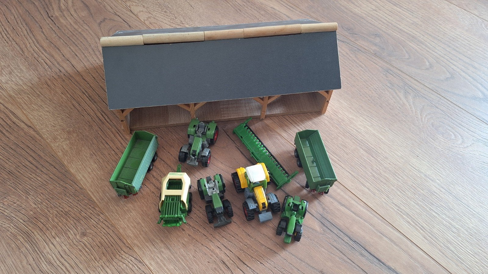 Kids Globe landbouwloods met tractors, Ophalen, Gebruikt