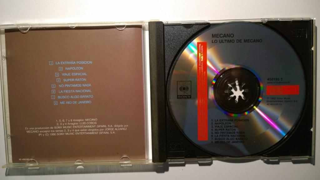 Mecano - Lo Último De Mecano, Ophalen of Verzenden, Zo goed als nieuw
