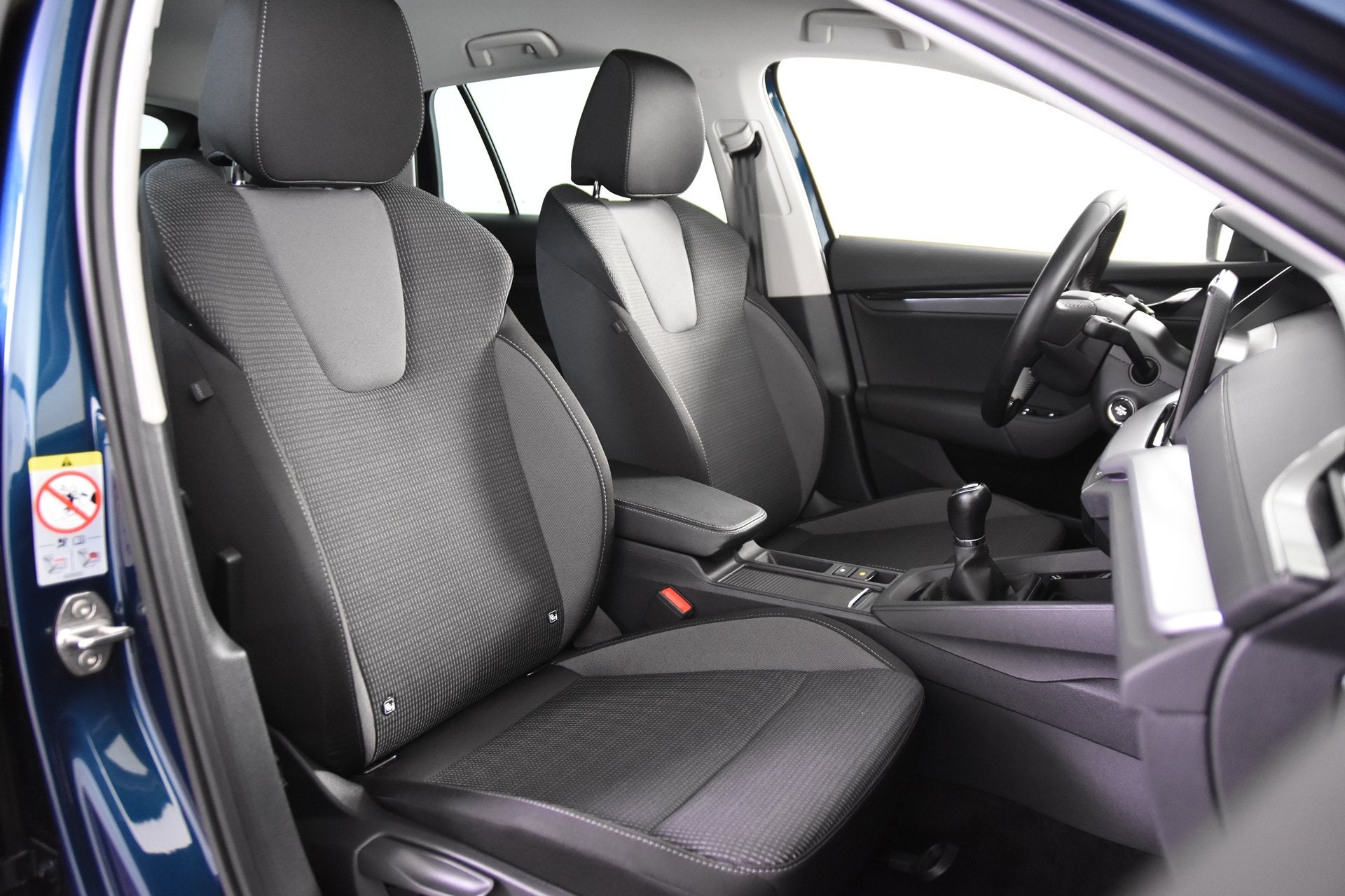 Skoda Octavia Combi 1.0 TSI Clever *1ste Eigenaar*Navigatie*, Voorwielaandrijving, Stof, Gebruikt, Blauw