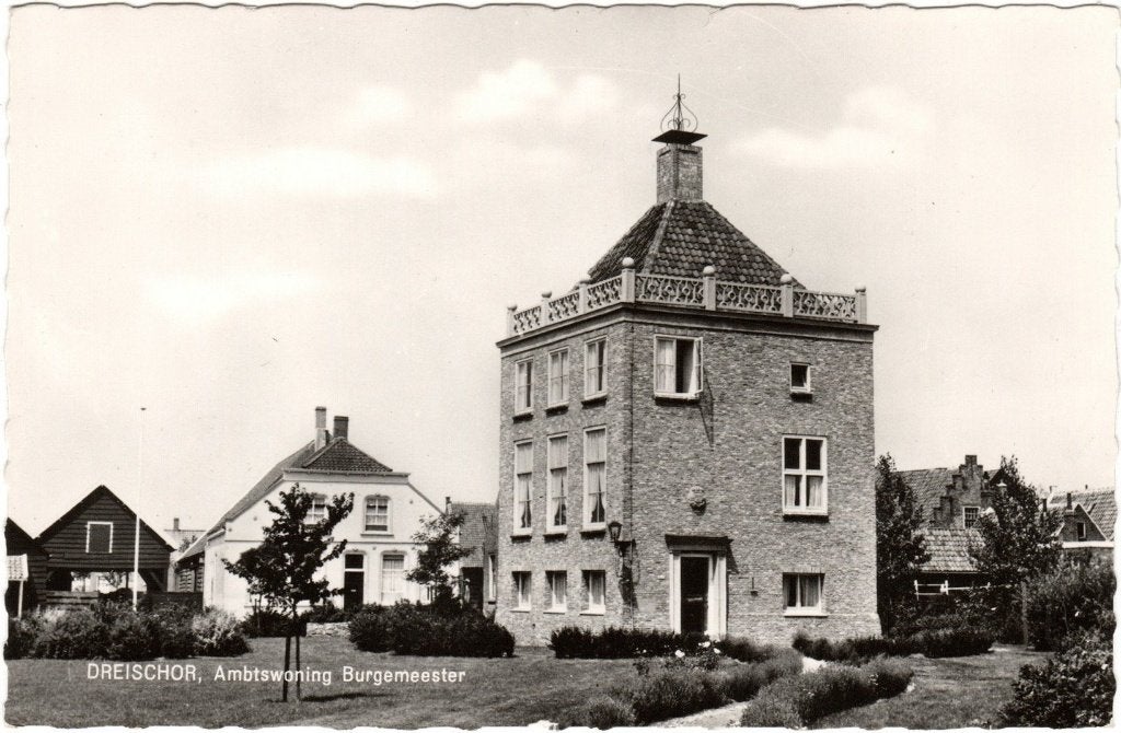 Dreischor  Ambtswoning Burgemeester, Ophalen of Verzenden, Ongelopen, Zeeland