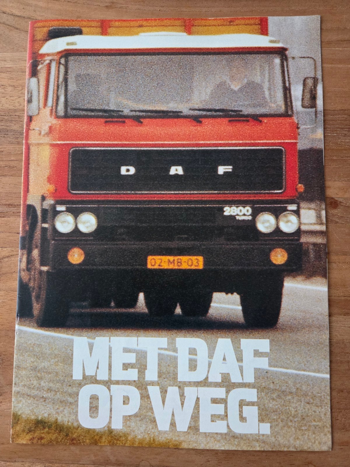 DAF folder, boekje en zwart/wit foto's, Verzenden, Nieuw, Overige merken, DAF