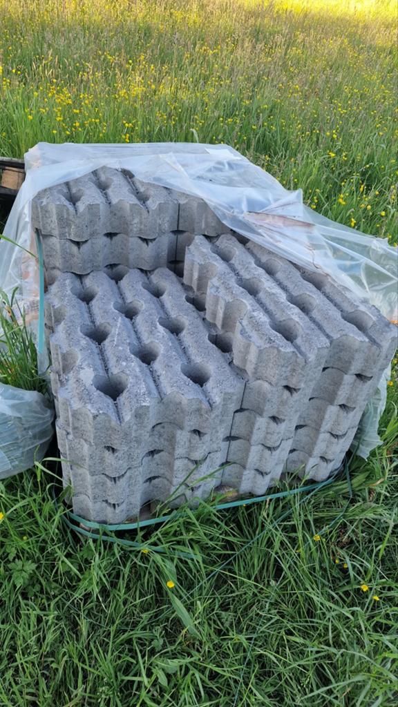 Grasdallen / Grasbetotegels - Ideaal voor een groenere oprit, Tuin en Terras, Tegels en Klinkers, Ophalen, Overige typen, Nieuw